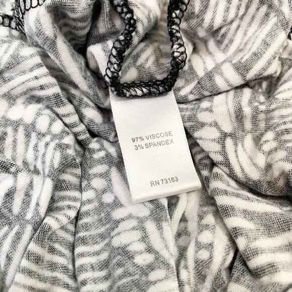 Cable‎ & Gauge black white stretch jersey sleeveless maxi dress - Small - Picture 11 of 11